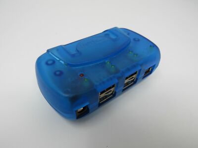Unbranded/Generic USB Universal Serial Bus 4 Port USB Blue C+5V A-USB 104