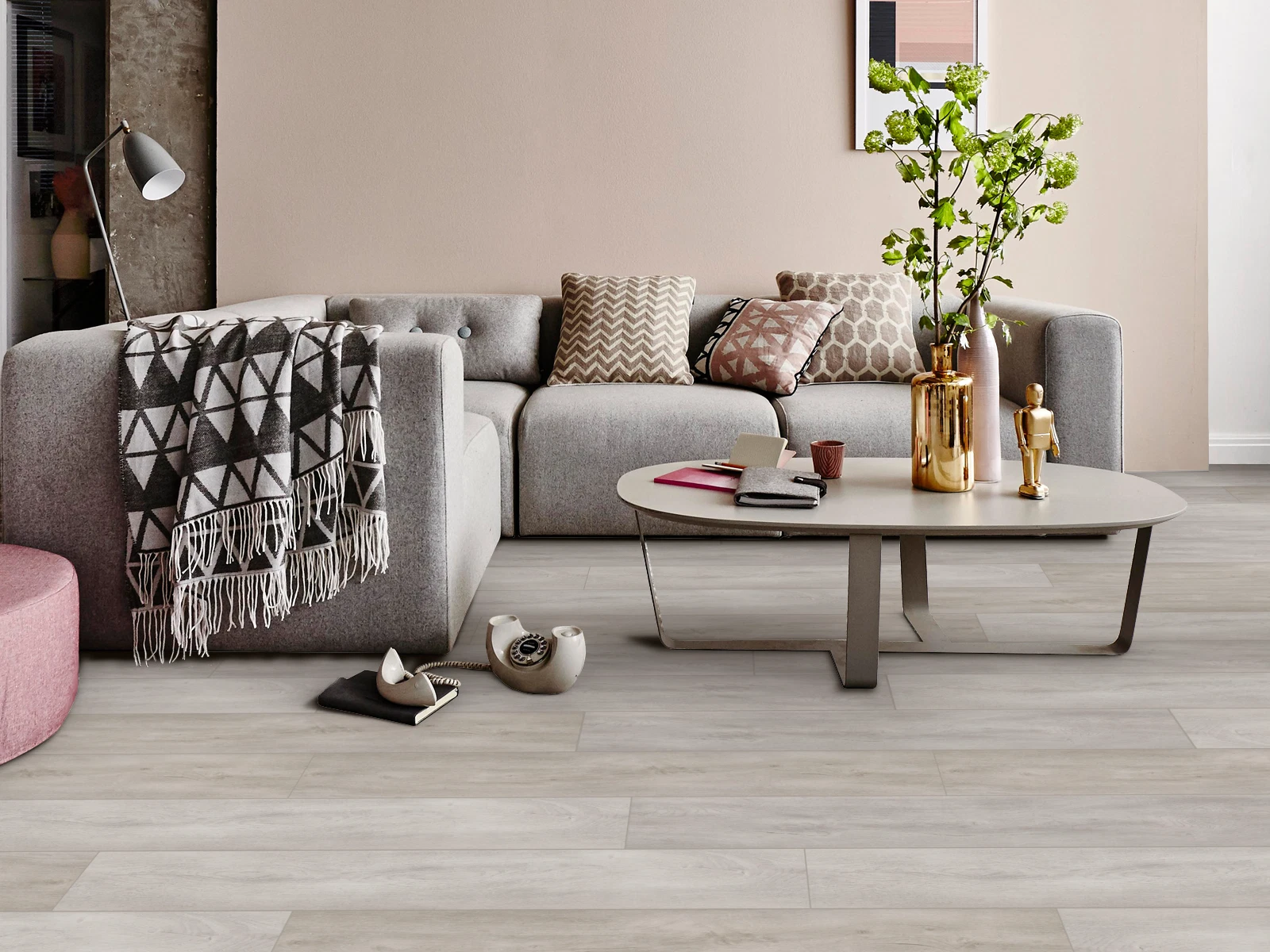 Sussex Range Smart 30 Luxury Vinyl Tile Birch Straight Plank LVT £17.59m2