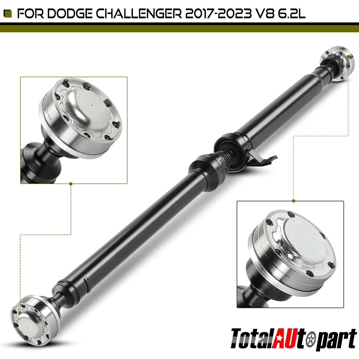 Drive Shaft Assembly for Dodge Challenger 2017 2018-2023 V8 6.2L