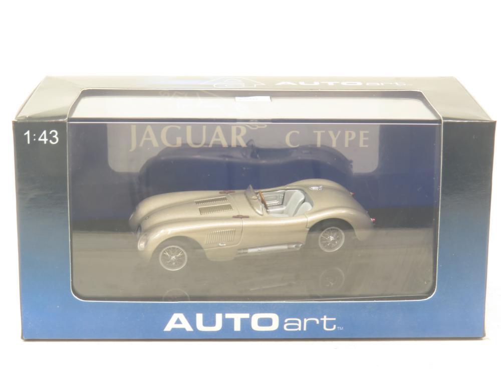 Autoart Diecast 53503 Jaguar C Type Bronze RHD 1 43 Scale Boxed | eBay