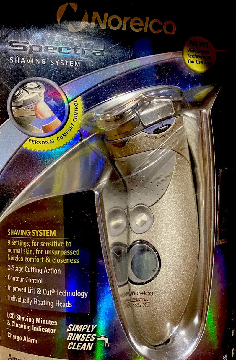 Philips Norelco Spectra 8892XL James Bond open box