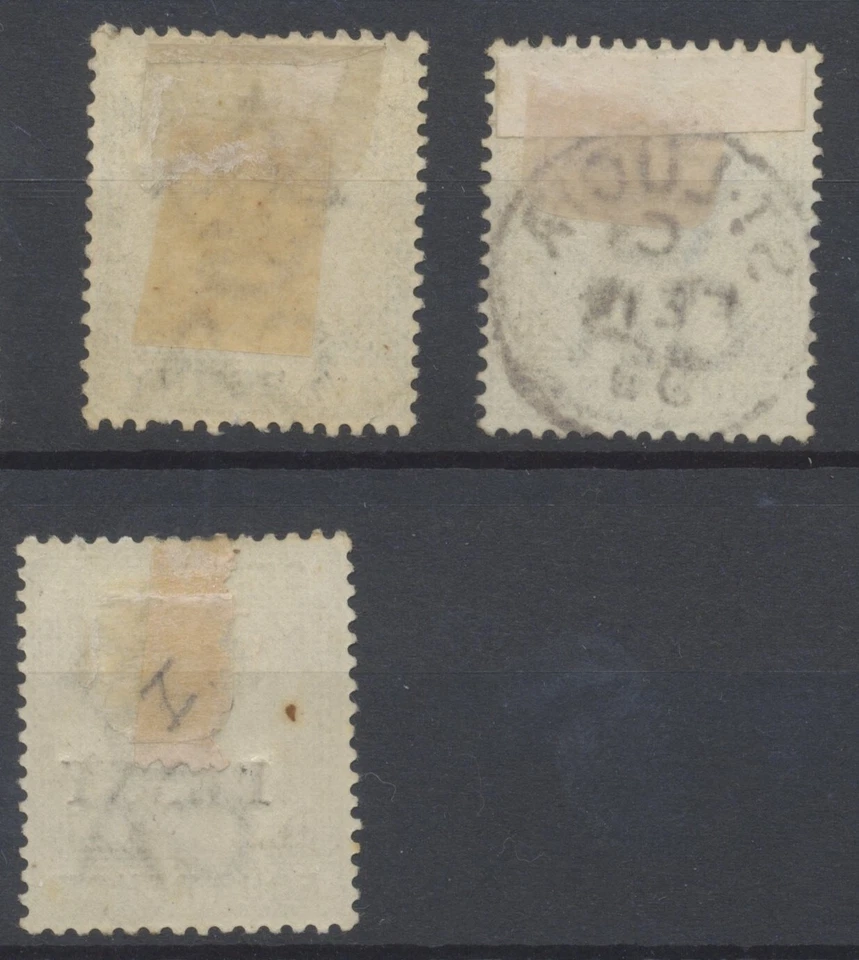 St Lucia Stamps 1891 SG34;46;;55a mint hinged + used CV £227.25 - Image 2 of 4