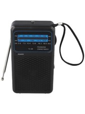 Rugged ABS Construction Portable Radio Providing Clear Sound in Noisy Areas
