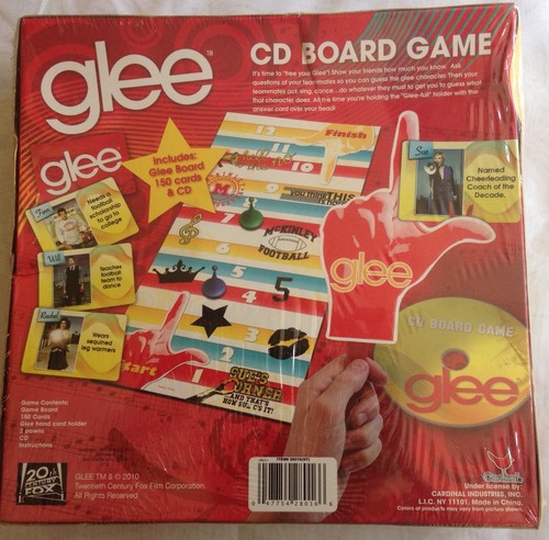 Glee Cd Board Game 2010 - Picture 6 of 7