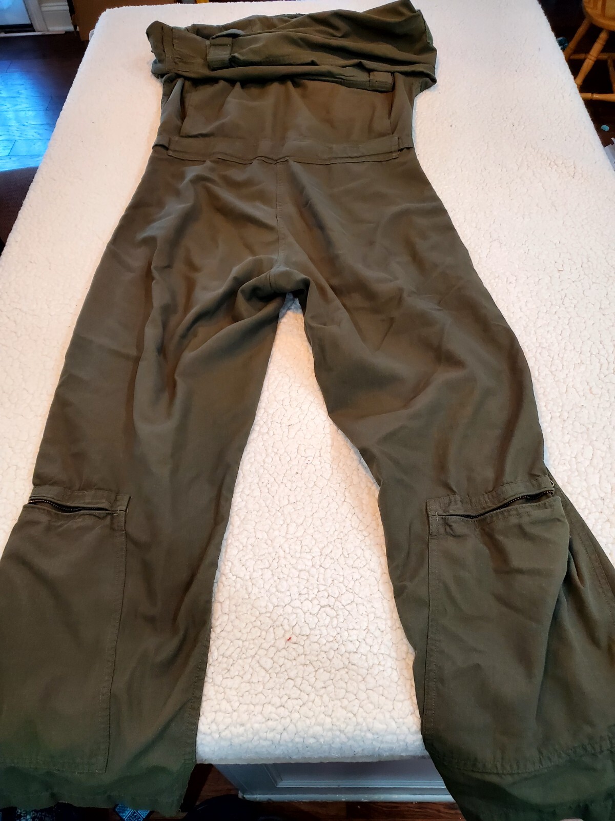 USAF Air Force 38R, Coveralls, Flying Men's CWU-27/P, Sage Green Flight Suit