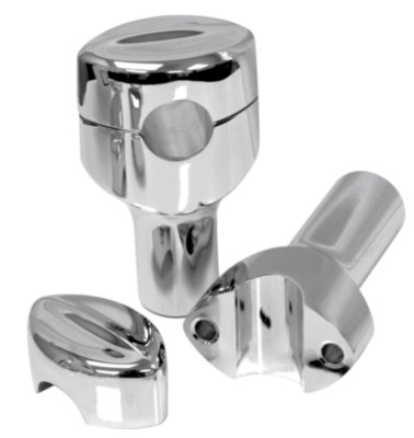 LA Choppers - LA-7404-03 - Hefty Mohawk Riser for 1-1/4in. Handlebar, 3in. Tall
