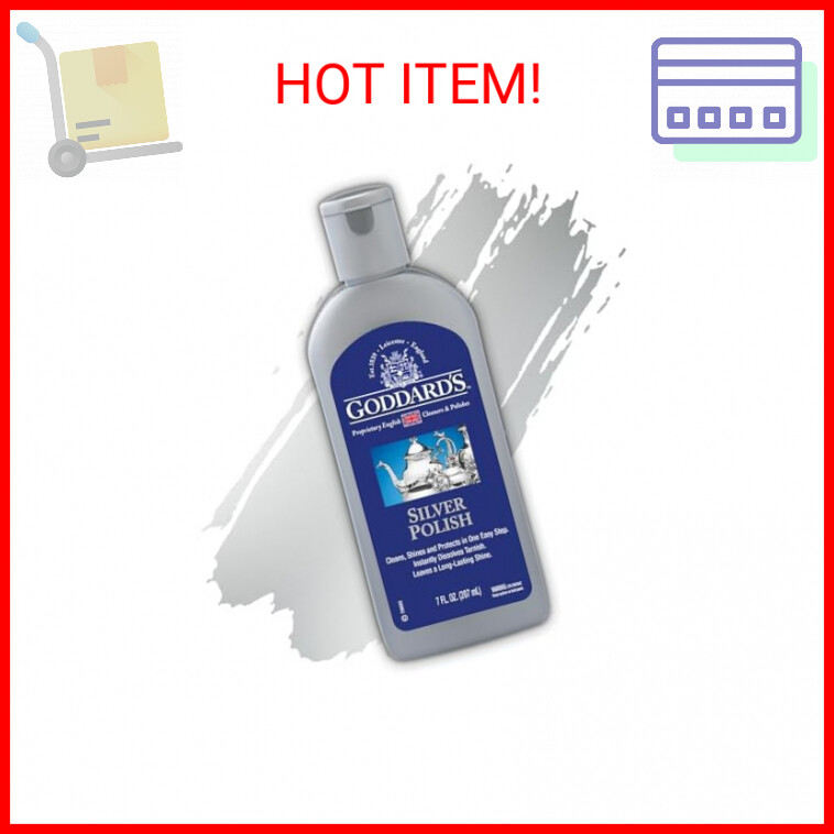 Goddard’s Silver Polish for Sterling Silver Dinnerware Silverware Instant Cleaning Formula