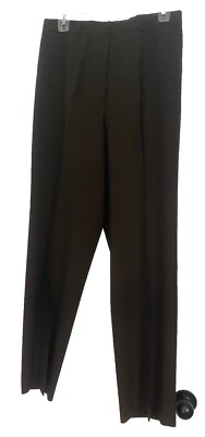 Zenella Women s Jenna Brown Dress Pants, Straight Leg Pants, Size 8