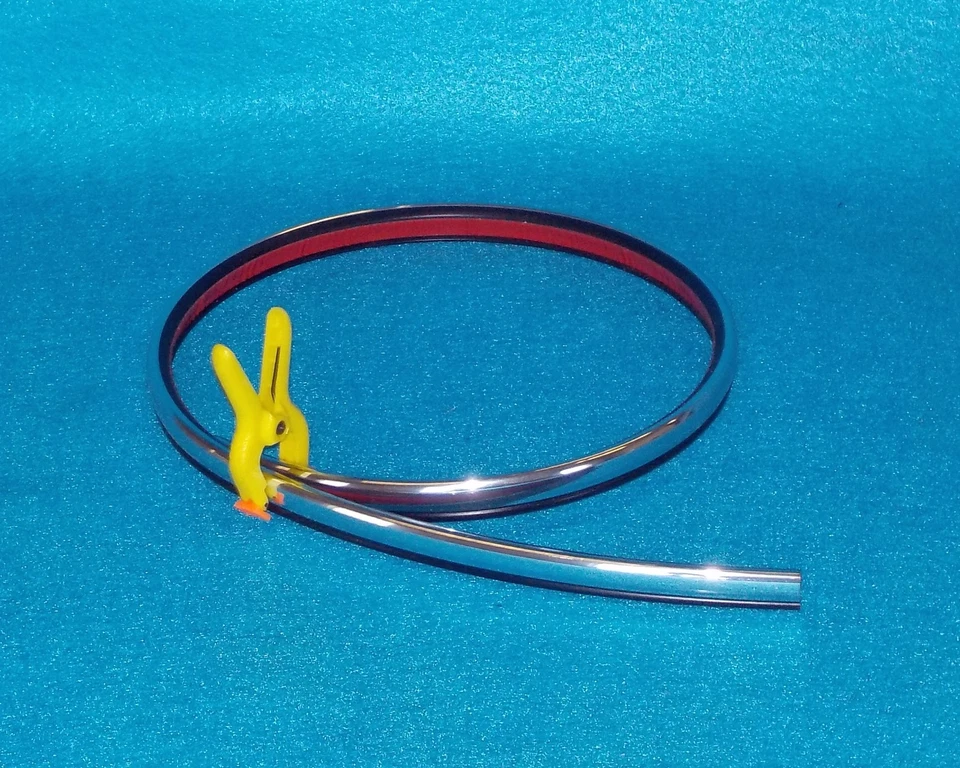 Pontiac 6000 1982 1983 1984 parachoques delantero superior moldura cromo 10018838 Foto 3 de 4