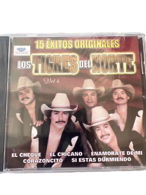 Los Tigres del Norte 15 Exitos Originales CD New sealed nuevo
