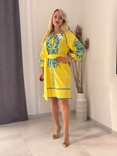 Ukraininan national embroidered dress Vyshyvanka