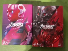 Hot Toys Artist Mix set Marvel Avengers Ultron Prime and Vision figures