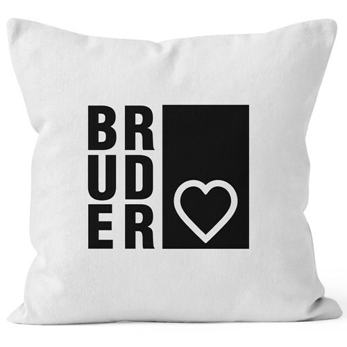 Киссенбезуг Брудерхерц Брудершафт Гебуртштаг Киссен-Хюлле 40х40 Баумволле 3790₽