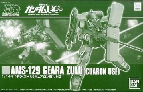 BANDAI HGUC 1/144 AMS-129 GEARA ZULU CUARON USE Plastic Model Kit