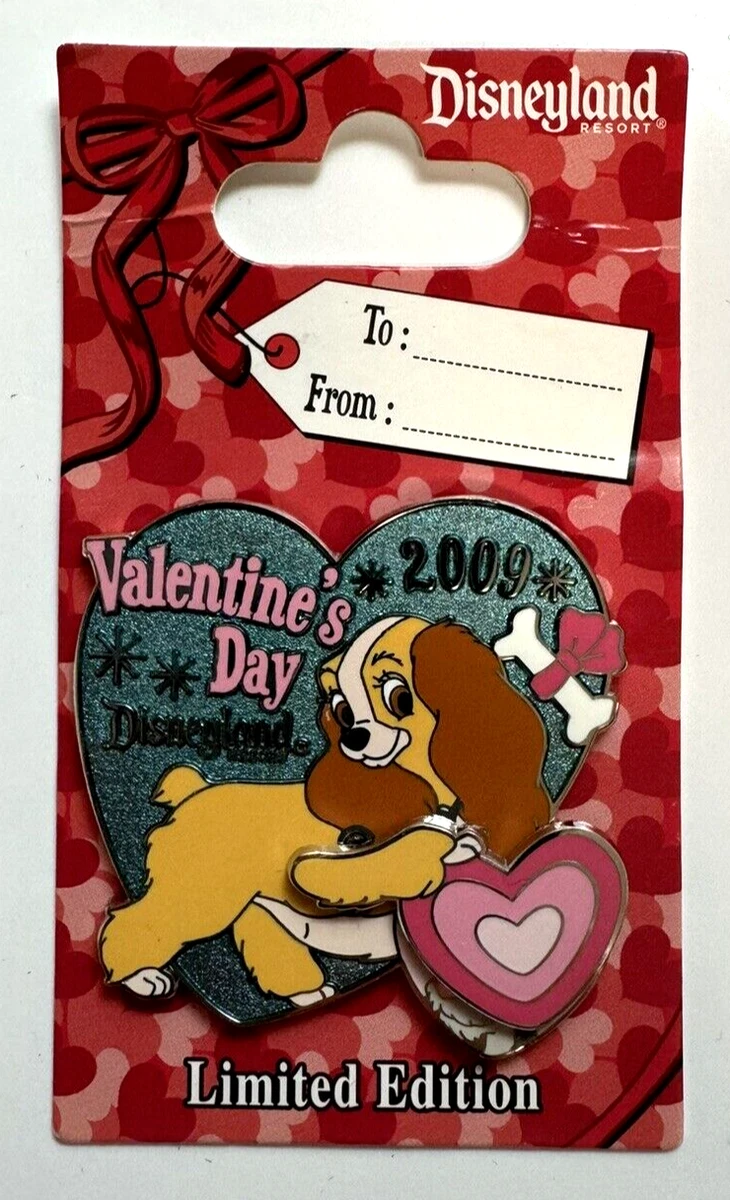 Valentine's Day Disney Theme Park Pins, Patches & Buttons (1968