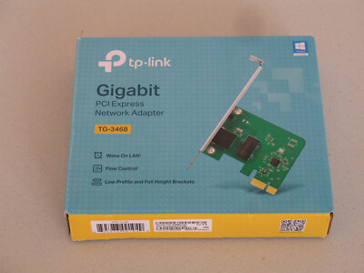 USED TP-LINK TG-3468 Gigabit Network Adapter PCI Express x1 (Lightly Used)