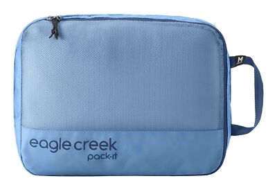 eagle creek Pack-It Reveal Clean / Dirty Cube M Packsack Blue Dawn hellblau Neu