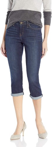Regular Fit 5 Pocket Capri Jean | eBay