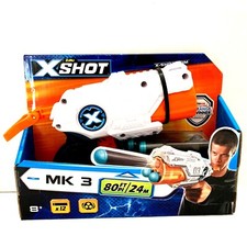 Zuru X Shot MK3 Includes 12 Foam Darts XShot Toy Gun Ages 8 Brand New In Box