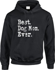 Dog Mom Mothers Day Dog Owner Text Gift for Mother Family Pets Mens Hoodie