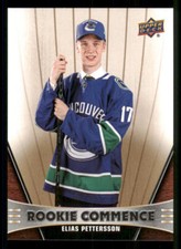 2018-19 Upper Deck Rookie Commence #RCEP Elias Pettersson