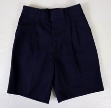 True Grits School Uniforms Boys Regular Size 6 Shorts Navy Blue