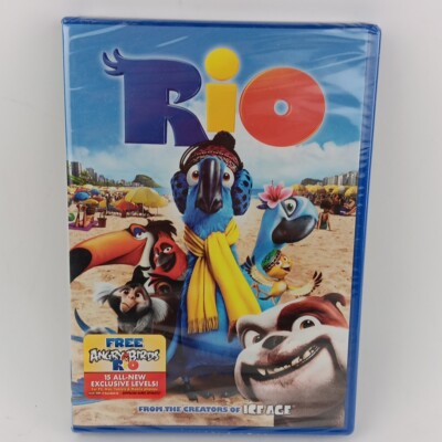 Rio On DVD New Sealed Movie 