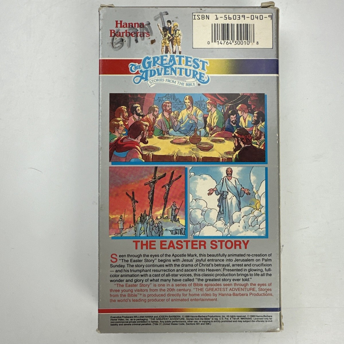 The Easter Story Greatest Adventures Stories From The Bible VHS | eBay