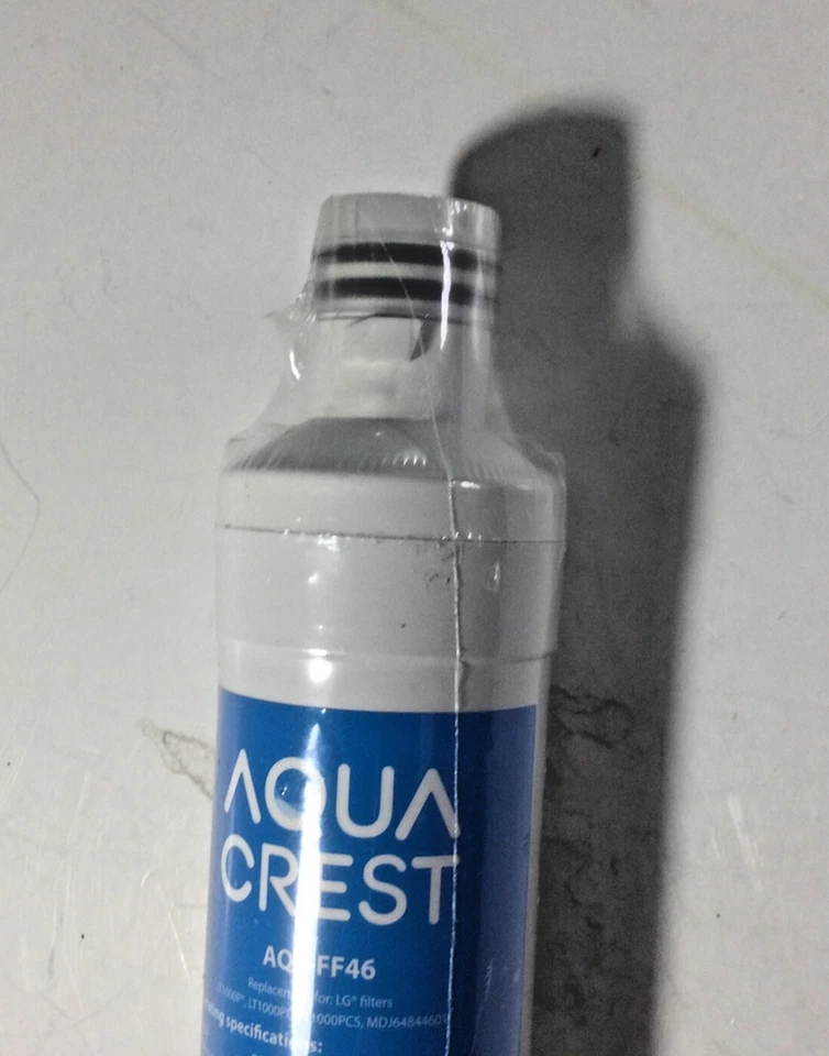 Aqua Crest AQF-FF46 Refrigerator Water Filter New Sealed . THIS IS A SQUARE DEAL - Image 3 of 4