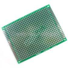 10Pcs Double side Protoboard Circuit Universal DIY Prototype PCB Board 6cmx8cm