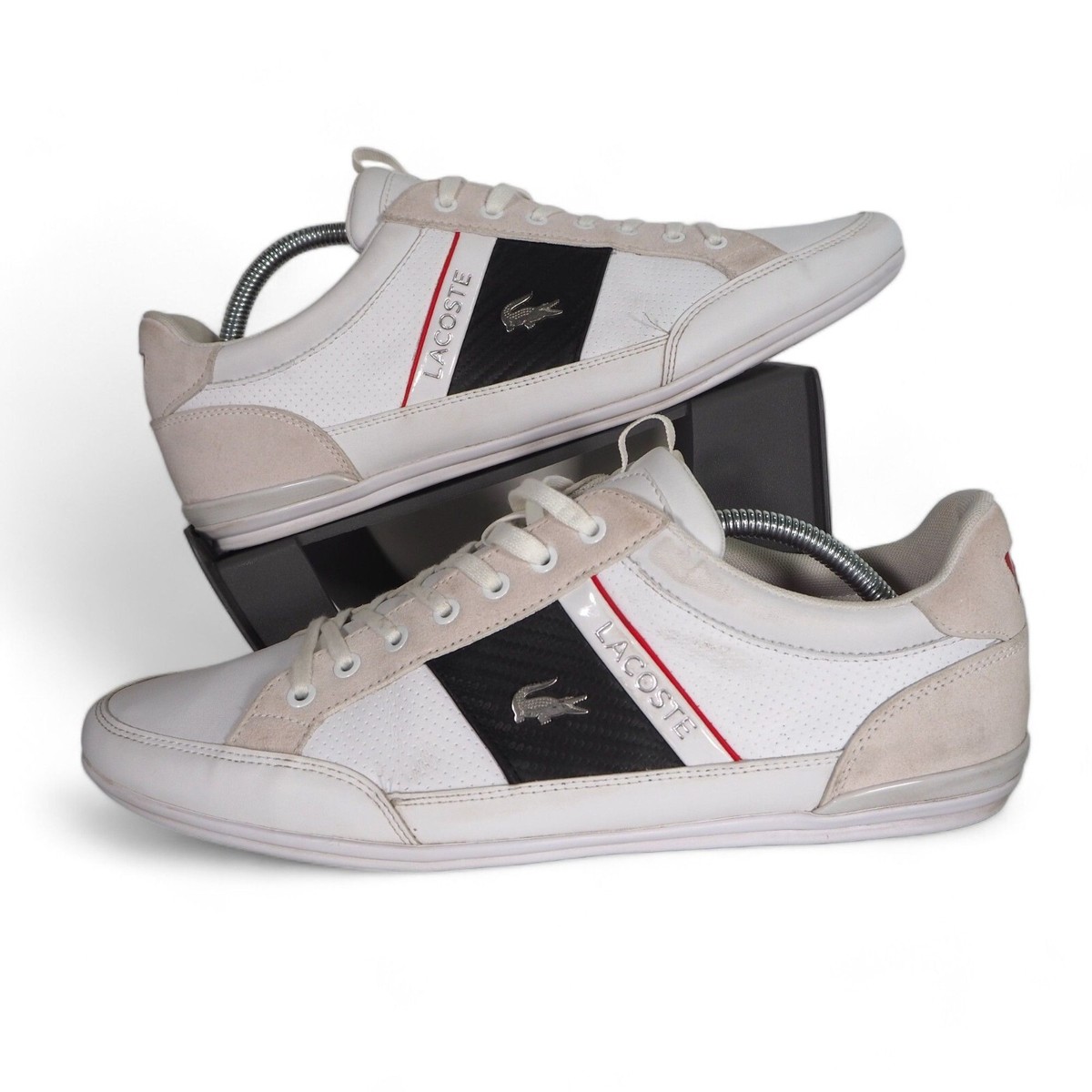 Lacoste Chaymon 120 7 U CMA Casual Sneakers White / Black 