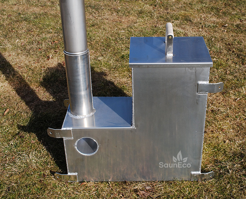 Cedar Hot Log Burner Hot Tub Heater Wood Burning Hot Tub Stove