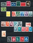 N43 Netherlands Stamps of the years 1943-1945 in complete sets Very Fine MNH
