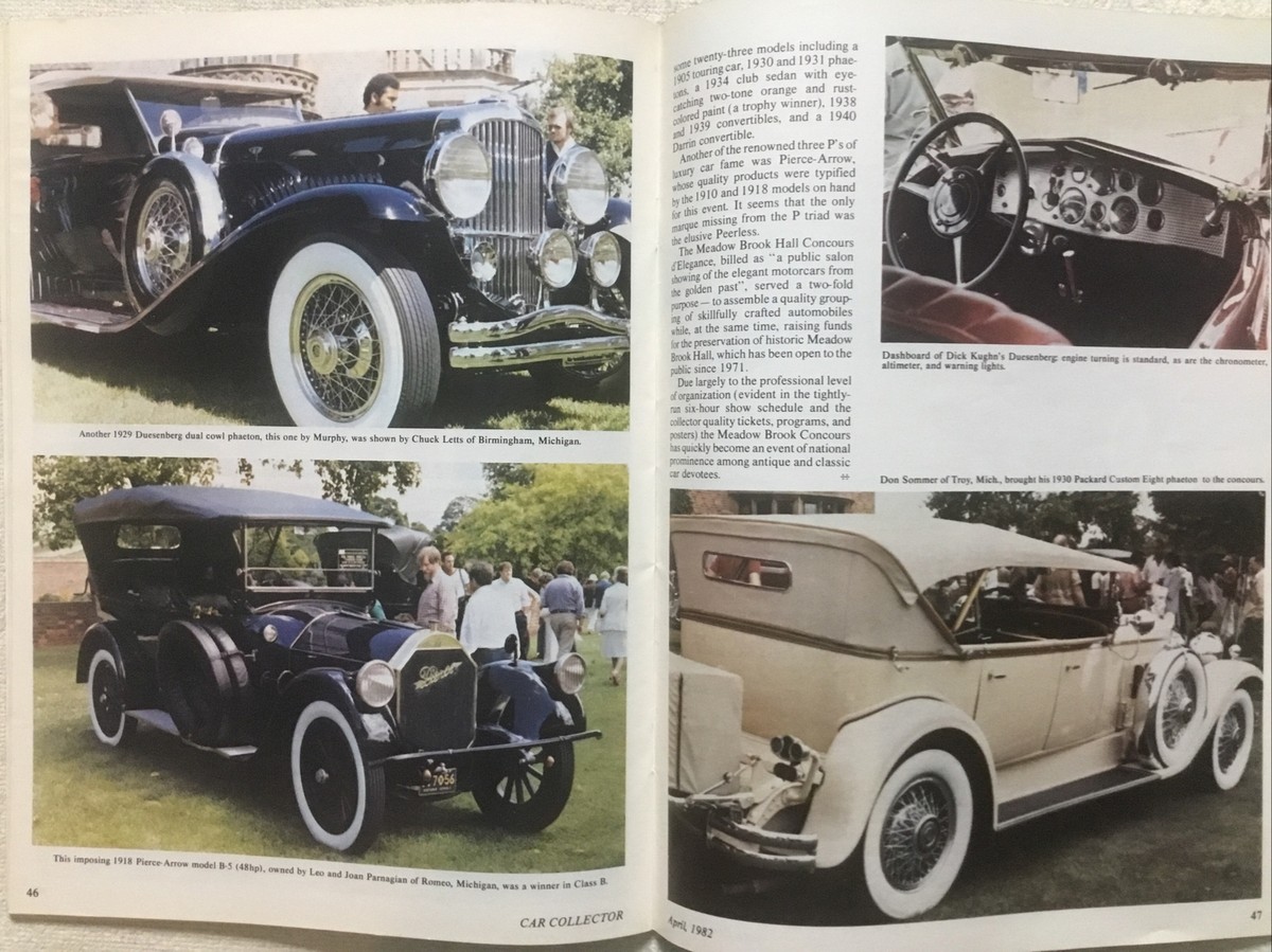 Car Collector and Car Classics April 1982 - 1959 Thunderbird