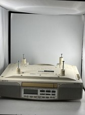 Sony Mega Bass Under Cabinet Radio FM AM CD Clock Radio ICF-CD513 Tested 0125952