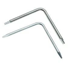 Superior Tool Faucet Seat Wrench Set Silver 2 piece