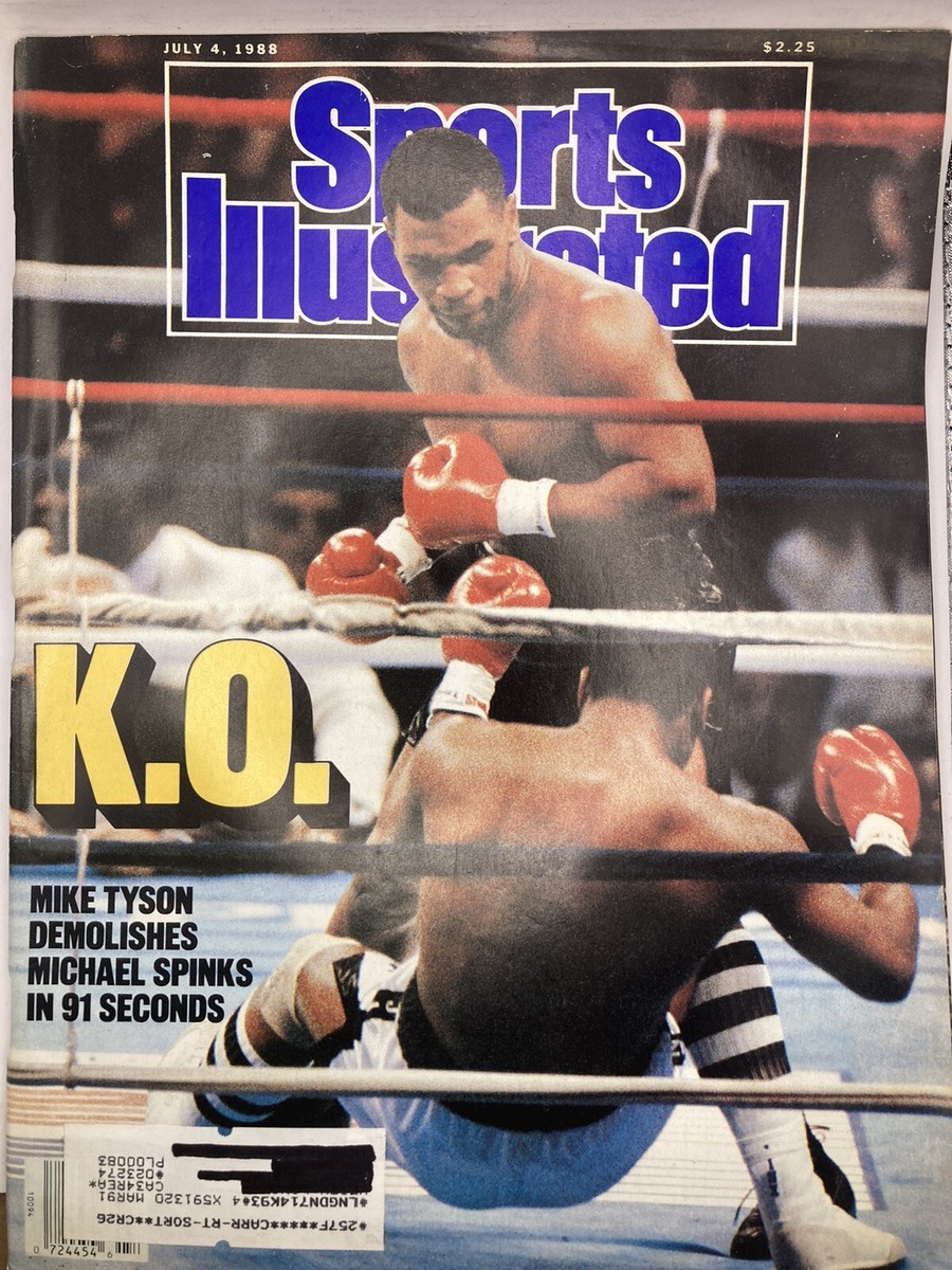 Sports Illustrated K.O. Tyson Demolishes Spinks in 91 seconds Jul