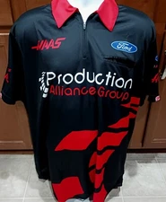 Stewart-Haas Racing Large Production Alliance Ford Crew Shirt Cole Custer NASCAR
