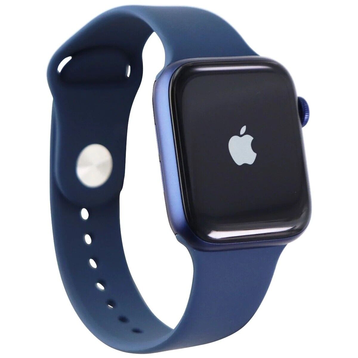 Apple Watch Series 6 44mm 32 GB in Blue Aluminum - Deep Navy Sport - $200  Off - AT&T