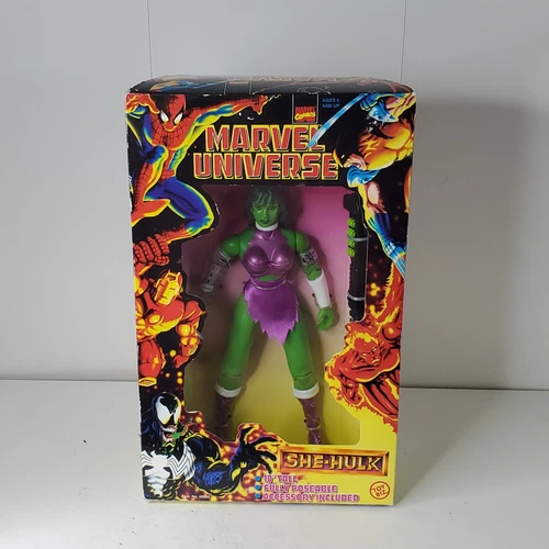 VTG Toybiz She Hulk 10" Inch Action Figure Marvel Universe 1997 Toy Sealed