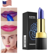 Color Changing Lipstick Blue Temperature Changing Lipstick Magical Discoloration