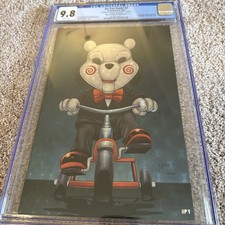 Do You Pooh : Jigsaw AP1 prism foil. King James comic exclusive comic cover