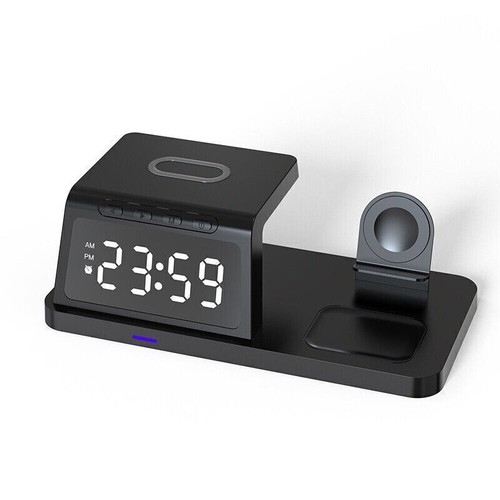 4in1 Wireless Charger Station Dock For Apple Watch iPhone 15 14 13 Pro 12 X NEW - Picture 5 of 28