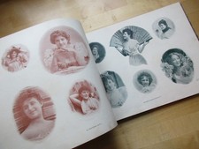 LE PANORAMA PARIS S' AMUSE RELIURE MODE FASHION PARISIENNES THEATRE 1900 NADAR