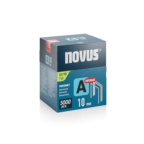 Novus Tools Feindrahtklammern 10Mm Superhart 5000 Stk Typ 53/10 Heftmittel-image