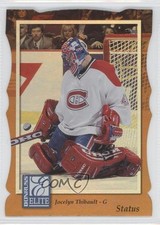 1997-98 Donruss Elite Gold Die-Cut Status 61/100 Jocelyn Thibault #88 4f1