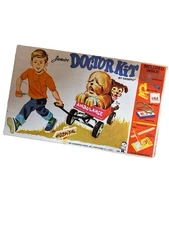 Junior Doctor Kit Box Hasbro 1967 Rare Box Cover Toy