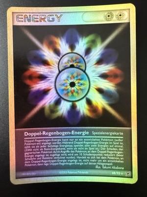 Pokemon EX Team Magma vs. Aqua 88/95 Energy Doppel-RegenbogenEnergie Rev Holo DE