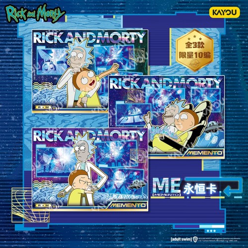 Kayou Rick and Morty Infinite Universe Collection Trading Card Box Sealed - Bild 9 von 24