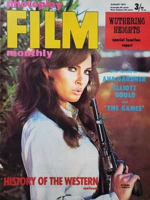 PHOTOPLAY AUG 1970  VALERIE LEON, CARRY ON UP JUNGLE, RAQUEL WELCH, NATASHA PYNE